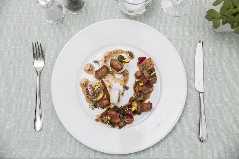 Falkensteiner Hotel & Spa Jesolo מראה חיצוני תמונה A plate of food
